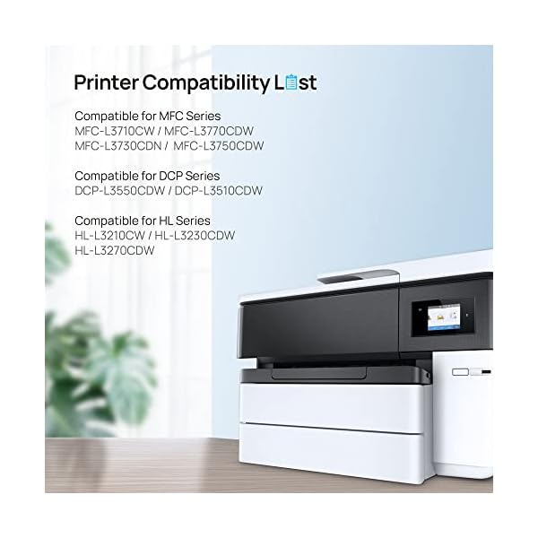 TN-243CMYK TN-247 Tonerkartusche Kompatibe für Toner Brother MFC L3750CDW MFC-L3770CDW MFC-L3710CW DCP-L3550CDW DCP… – Bild 3