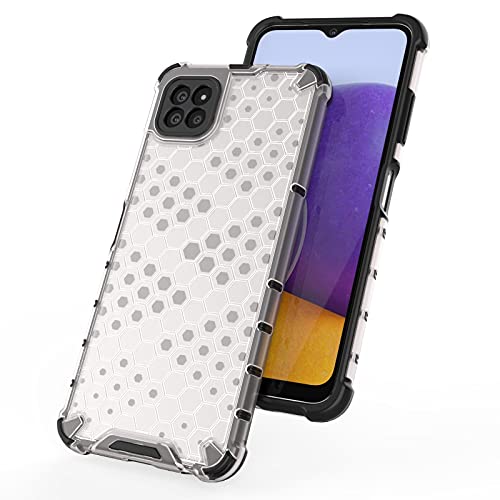 Image of Glasgow Back Case Cover Designed for Samsung Galaxy F42 5G - Transparent