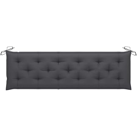 Homescapes 3Sitzer Bankauflage, senfgelb, Sitzkissen für Bänke und