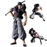 Zhongkaihua JJK Fushiguro Toji Figura de acción de 15 cm Fushiguro Toji con accesorios intercambiables Modelo PVC Estatua Decoración de Navidad Regalo de cumpleaños
