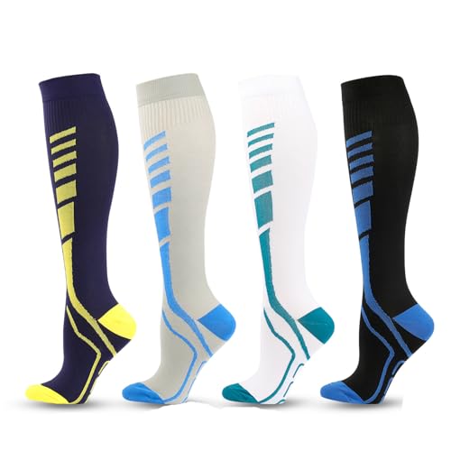 Chaussettes de Contention FGFD&OU Unisexe pour le Sport et le Voyage