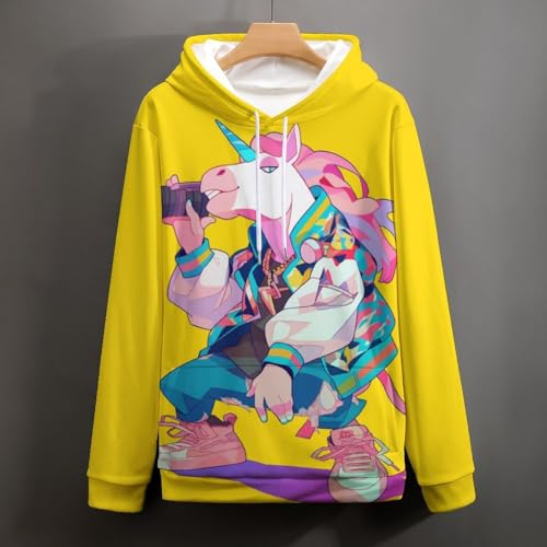 Sweat à capuche licorne cool pour vos soirées cocooning en taille S