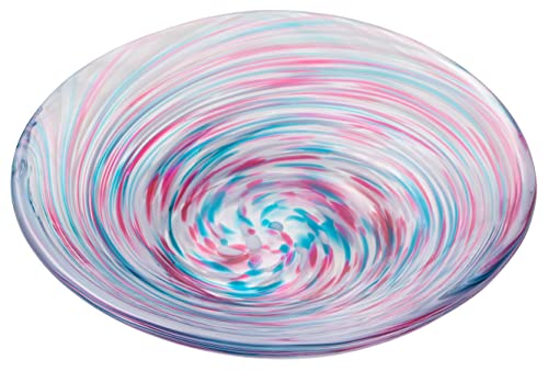 アデリア(ADERIA) 津軽びいどろ 色色豆皿 はるがすみ 日本製 化粧箱入 小皿 おしゃれ 取り皿 お皿 プレート 食器 ガラス 和食器 和菓子 ギフト 女性 母の日 父の日 夫婦 男性 引越し祝い 結婚 挨拶回り プチ 退職 プレゼント 誕生日 贈り