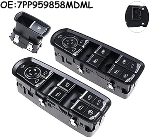 Interrupteurs de lève-vitres haut de gamme pour Porsche Panamera Cayenne 7PP959858MDML - 7