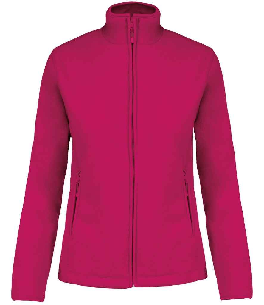 COOZO Ladies Maureen Micro Fleece Jacket - Fuchsia - L