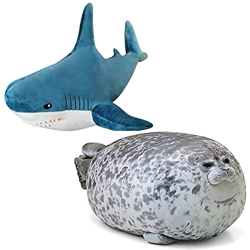 Image of Ryttir Shark Seal Plush Pillow