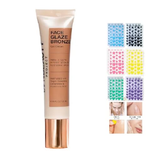 iNNBEAUTY PROJECT Bronze Face Glaze Gel Cream with Squalane, Cera...