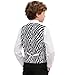 Yreiwoby Zebra Stripe Vest for Boys Fashion Western Waistcoat Boy's Casual Sleeveless Dress Suit Vest V-Neck Button Down Blazer Jacket for Wedding Party