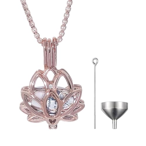 電気メッキ猫火葬骨壷中空フラワーペンダントネックレス灰火葬ペットコンテナペット記念骨壷