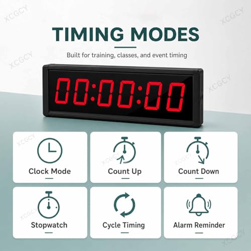 Reloj de Carrera con Trípode y Temporizador Led Rojo miniatura 3