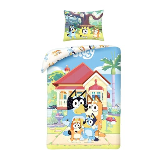 Halantex Bluey: Juego de cama con diseño