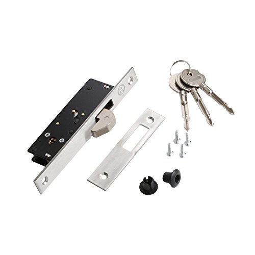 GLK 415BP Cerradura de Embutir, Gris