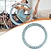 KiBcsLic Rhythmic Gymnastic Hoop Cover Artistic Gymnastic Cover Soft Lightweight Easy Installation Elastic Protection Case, M