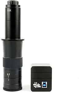 Amazon.com : Microscope Kit 5.0MP CMOS USB3.0 High Speed Industry USB ...