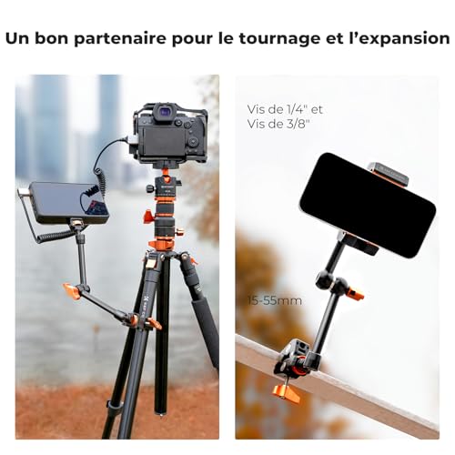Mini magic arm pour webcam et LED afin d'optimiser vos vidéos de streaming - 5