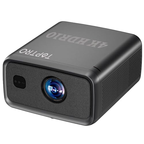TOPTRO Legend Ultra Max Projector 4K Ultra HD, HDR10, 4000 ANSI Highest Brightness 45000 Lumens Day Light Use, MEMC, HDMI ARC, Octacore 4G 64G, Fully Sealed, TOF Auto Focus, YouTube HOT* Prime