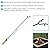 Sunnydaze Steel Fire Pit Poker Stick with Wood Handle - Outdoor Heavy Duty Metal Camping Fireplace Tool - Rustic Outside Campfire Accessory - 32 Inch Long