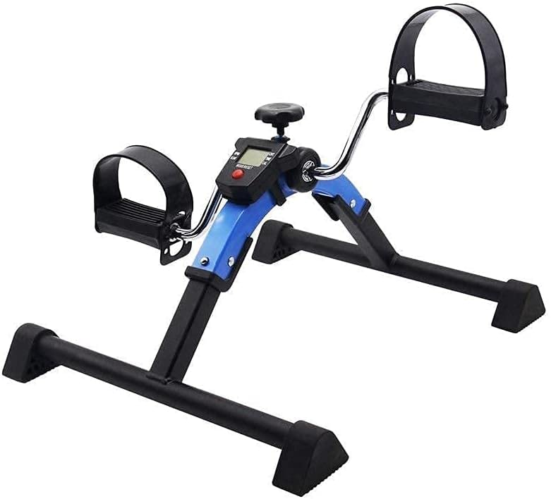 Mini bicicleta plegable para ejercicio de piernas y brazos miniatura 1