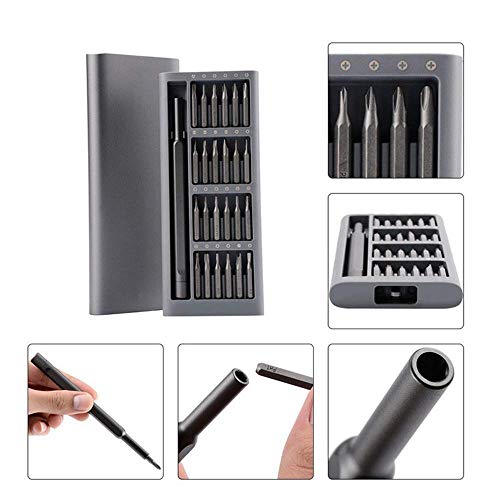 Screwdriver and Nut Driver 25-in-1 Multi Tool,Magnetic Screwdriver Set,Repair Tool Kit for Jewelry,Small Electronics and Home