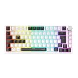 Teclado Gamer X500 Pro, Originais Iplace, Branco
