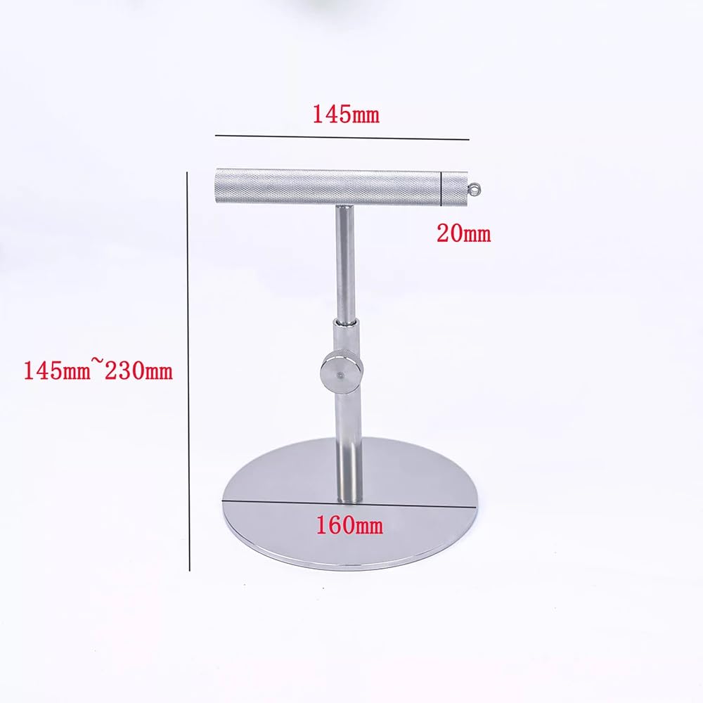 Toplionace Soporte de Escritorio para Loros, Percha de Entrenamiento Totalmente Metálica para Aves.