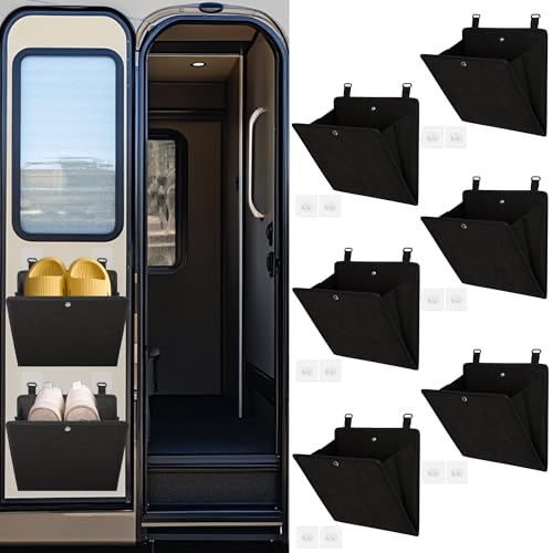 PUGPIU RV Camper Shoe Storage 6 Pack