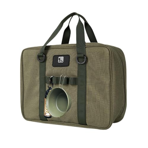 Pochette ustensiles cuisine camping grande capacité zippée - 7
