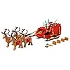 LEGO Santa's Sleigh - Building Toys for Kids, Boys & Girls, Ages 9+ - Indoor Christmas Decorations for Home W/Santa Claus Figurine & Reindeer - Gifts for Boys & Girls - 40499 #5