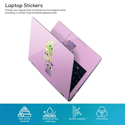 Image of Galaxsia Brid D2 Full Body Vinyl Laptop Skin /Sticker /Cover Upto 15.6 Inches Laptops Laminated-Removable-HD Quality Compatible for Hp-Dell-Sony-Lenovo-Asus etc.(15x10 Inches)