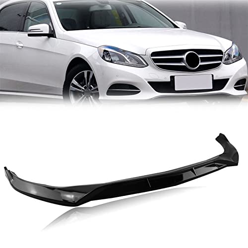 Becquet de pare-chocs avant Benz W212 lame de spoiler ABS pour modèle Sport 2013-2015
