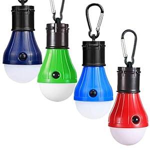 JTENG Lanterne de Camping LED Lanterne 3 Mode de Lampe étanche Nuit d’urgence Lampe Lampes de Poche Portable pour Camping randonnée pêche Chasse randonnée Les activités de Alpinisme