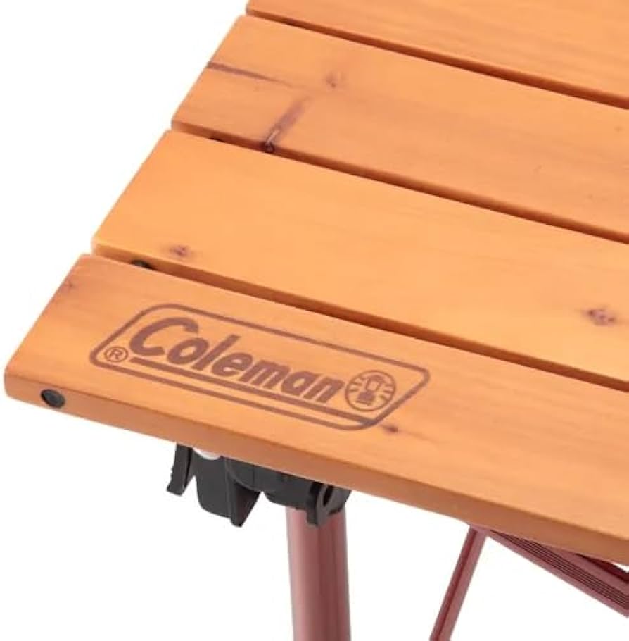 Amazon | コールマン(Coleman) ナチュラルウッドロールテーブル