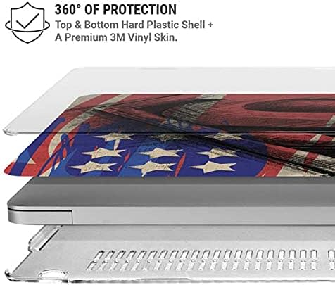 Skinit Case + Skin Compatible with MacBook Air 13in M1 (2021) - Officially Licensed Warner Bros Superman Crest Design