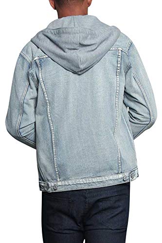 Image of VICTORIOUS Men's Distressed Denim Jacket