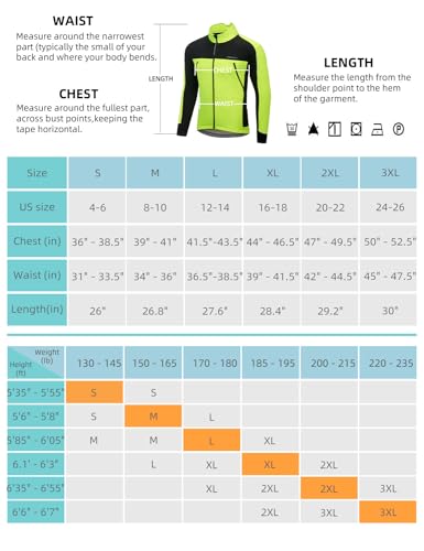Baleaf BALEAFCAI044A12MBL70205E Men'S Winter Jacket Windproof Softshell Thermal Warm Pockets Cycling Running Mountain Biking Cold Weather Gear thumb #5