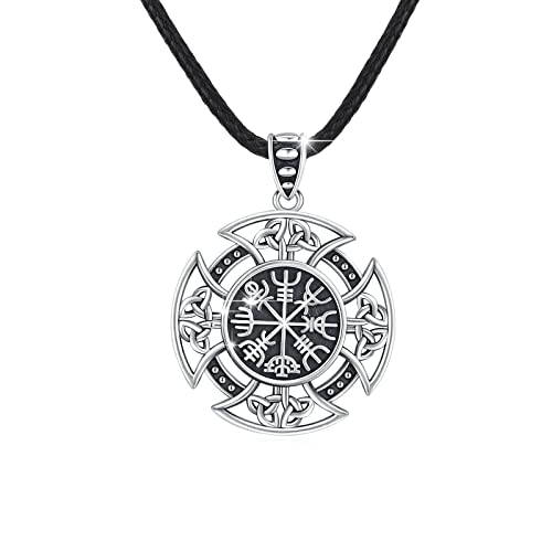 Chaîne en croix viking et pendentif mythologie nordique au quotidien
