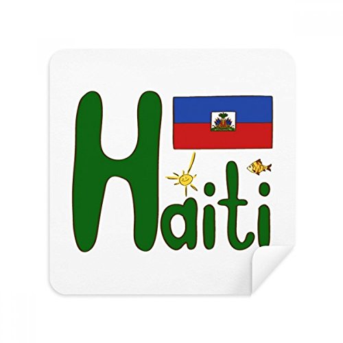 Nettoyeur d'écran Haïti en tissu suède pour garder vos lunettes et smartphone propres au bureau