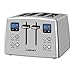 Cuisinart CPT-435P1 4-Slice Countdown Motorized Toaster, Stainless Steel