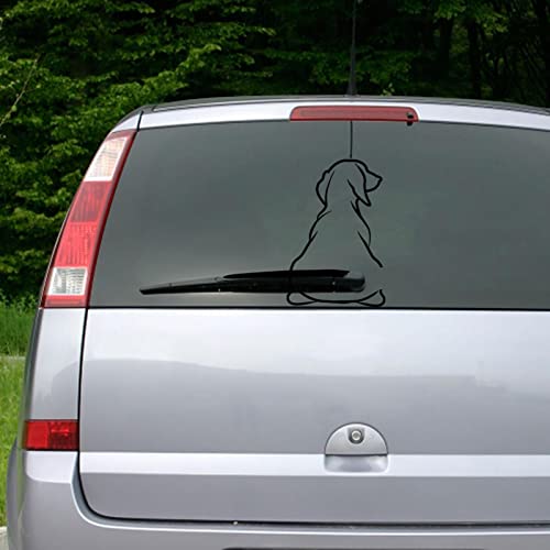 cão adesivo | Cauda em movimento Adesivos e decalques da janela do carro,Adesivo carro cachorrinho a