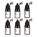 Tattoo Ink Permanent Eyebrow Make up Pigement for Eyebrows Eyeliner Lips Microblading Supplies for Eyebrow Machine Pigment Set for Professional Beauty Supplies (6 Colors)