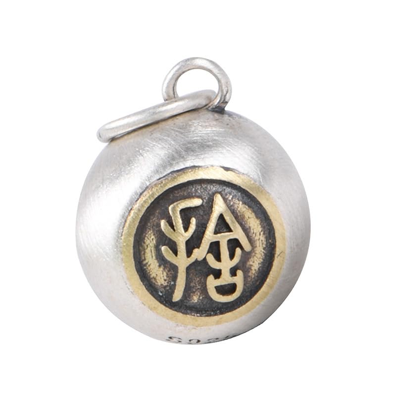 Collier pendent pour femmes sautoir vintage poisson bois et longue chaîne à billes