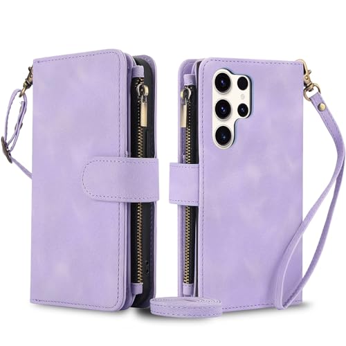 Étui en cuir élégant pour iPhone et Samsung S23 Plus, protection fine noire chic - 2