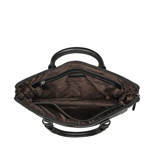 Image of Hidesign CARNEGIE 01 Genuine Leather Men's Laptop Bag