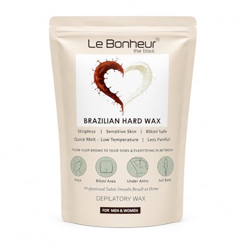 Le Bonheur. Brazilian Wax for Sensitive Skin and Delicate Areas, 250 g