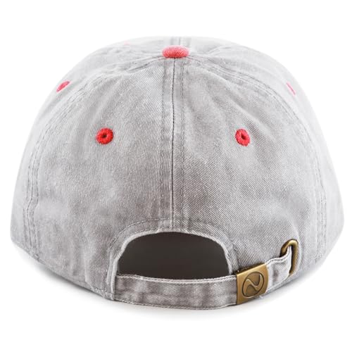 Image of The Hat Depot 100% Cotton Pigment Dyed Low Profile Dad Hat Six Panel Cap