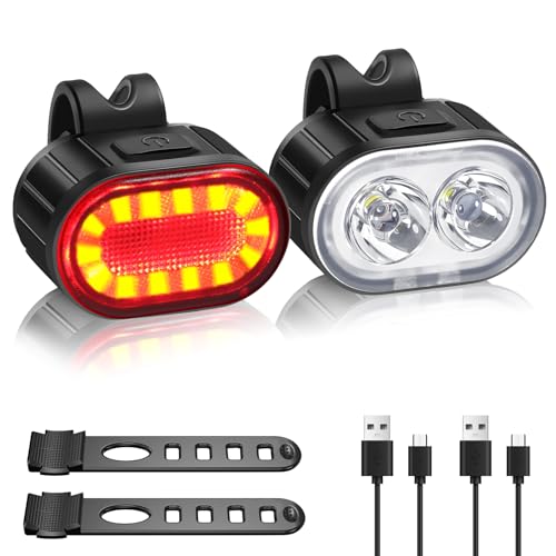 Blendura Bicycle Lights, LED-Fahrradbeleuchtung, Unisex, für Erwachsene, Schwarz, Einheitsgröße