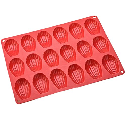 Forma de Silicone para Madeleine 18 Divisórias 32X24CM
