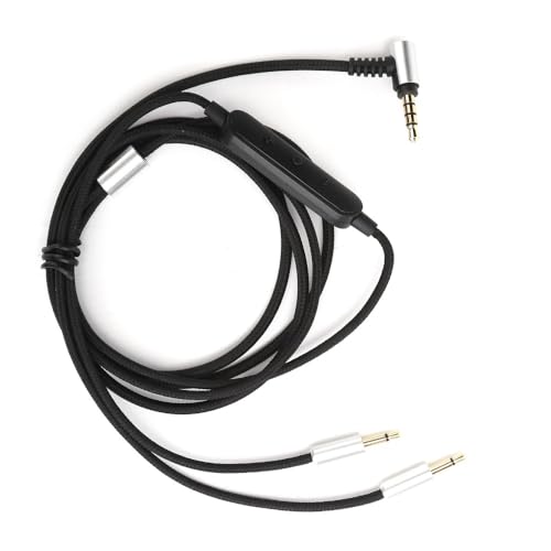 Cable de audio 1.2 m Jack 3.5mm a doble Jack 2.5mm miniatura 6