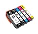 Produktbild ESMONLINE 5 er Set kompatible Druckerpatrone ersetzt Epson 33XL T3345 Orange Epson Expression Premium XP-7100 XP-900, XP-830, XP-540, XP-530, XP-645, XP-640, XP-635, XP-630