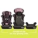 Baby Trend Hybrid SI 3-in-1 Combination Booster Seat, Dash Orchid – Side-Impact Protection, 3-Stage Growth Design, Adjustable Headrest, Cushioned Comfort